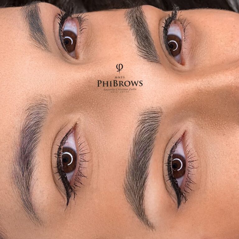 Before and After Microblading - Savy Beauty Studio