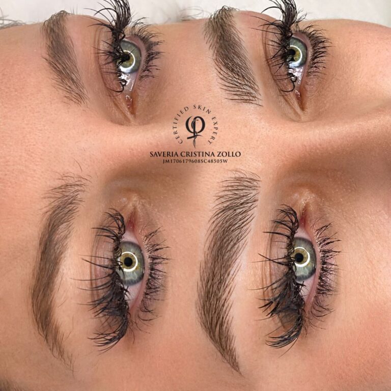 Before and After Microblading - Savy Beauty Studio