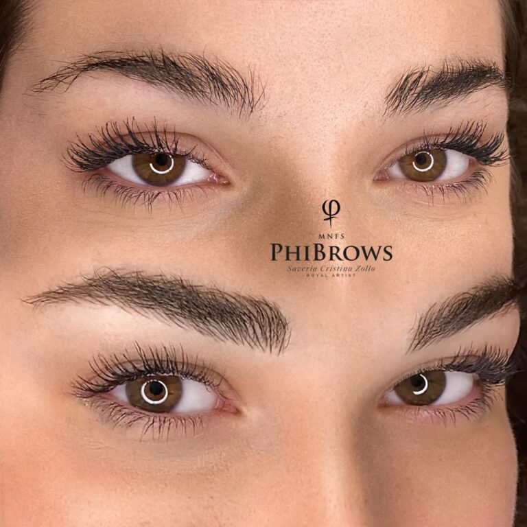 Before and After Microblading - Savy Beauty Studio