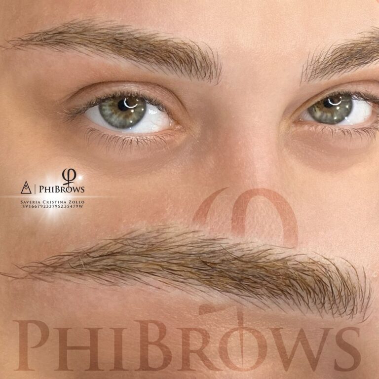 Before and After Microblading - Savy Beauty Studio